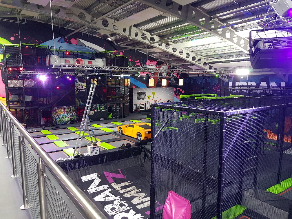 trampoline park builders